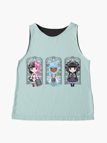 Book Diva Dolls Sleeveless Top