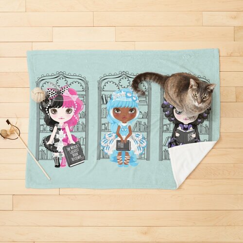 Book Diva Dolls Pet Blanket