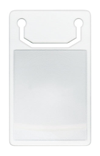translucent credit card sized magnifier