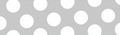 BFADMJ004105 Maste Basic Silver Polka Dots - Washi Tape b
