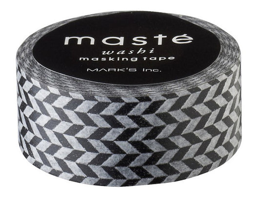 Maste Basic Black Checkered - Washi Tape