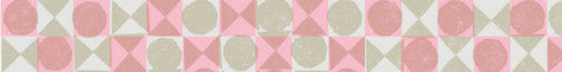 BFADMJ004424 Maste Multi Colored Pink Tile - Washi Tape b