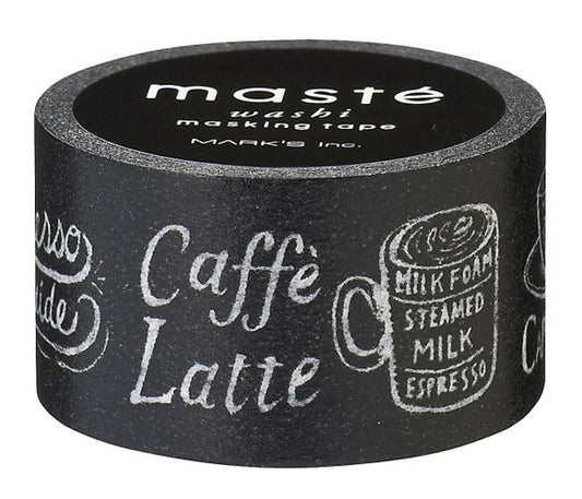 BFADMJ004950 Maste City Espresso Guide - Washi Tape