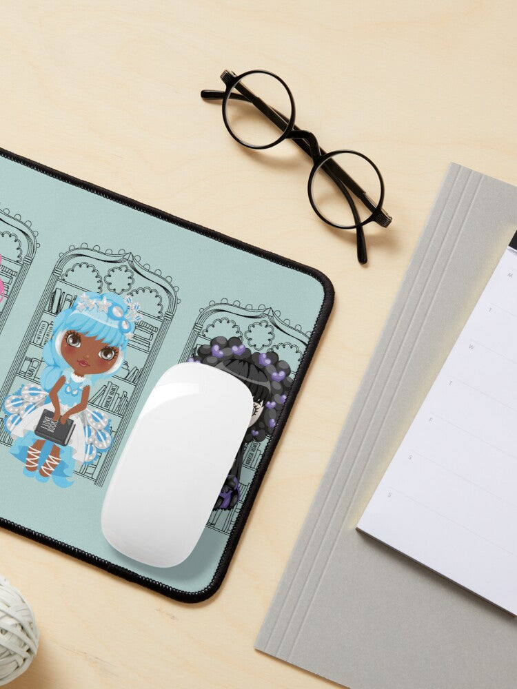 Book Diva Dolls Mouse Pad